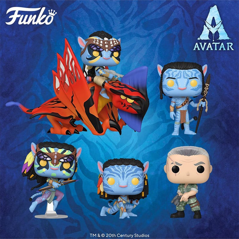 Funko POP! Fuguren „Avatar: The Way of Water“ ab Januar 2023 – Update