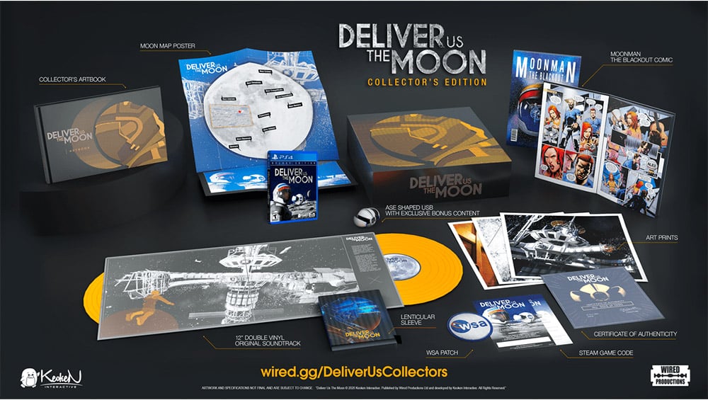 „Deliver Us The Moon“ Collectors Edition für die Playstation 4 für 95€
