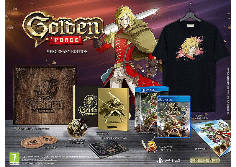 „Golden Force“ Mercenary Edition für die Playstation 4 für 39,68€