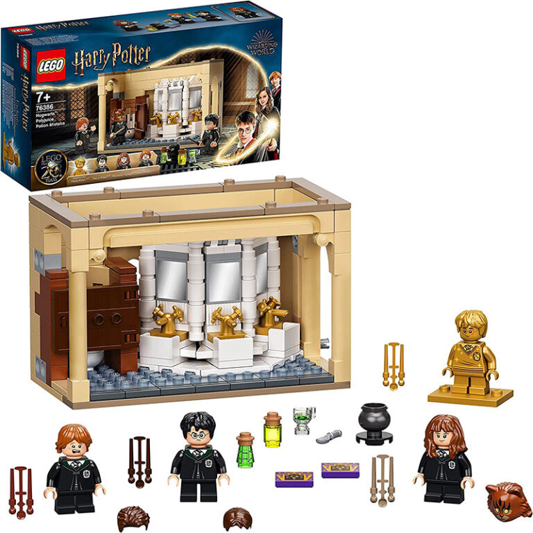 LEGO Harry Potter „Hogwarts: Misslungener Vielsaft-Trank Set“ #76386  für 12,99€