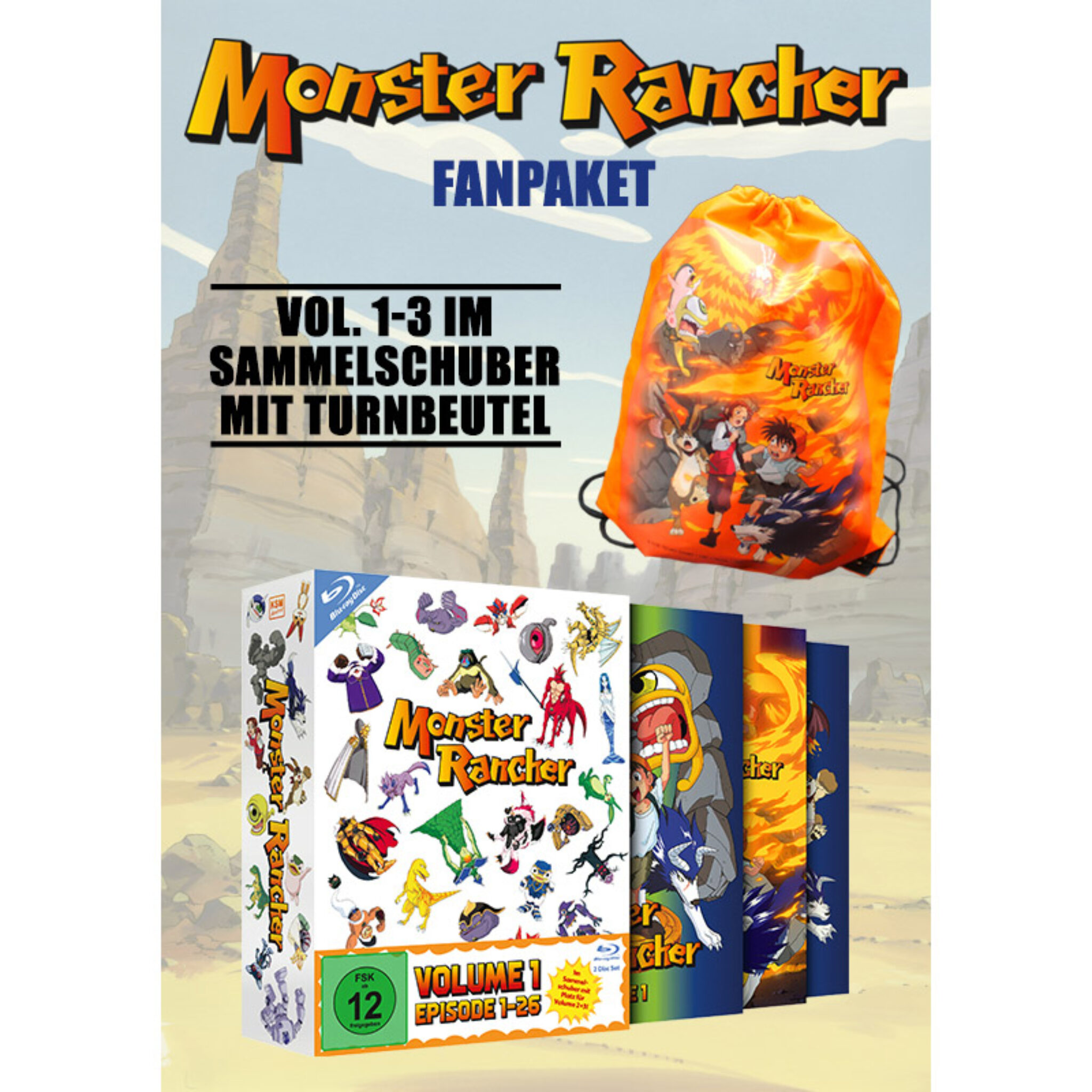 „Monster Rancher“ Die Komplette Serie In 3 Einzelnen Volumes Ab ...