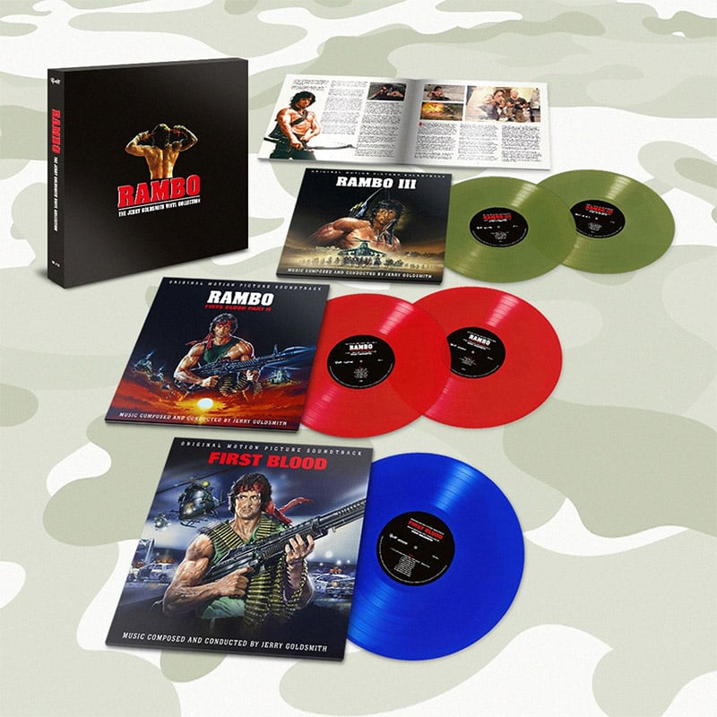 „Rambo: The Jerry Goldsmith Vinyl Collection“ ab November 2022