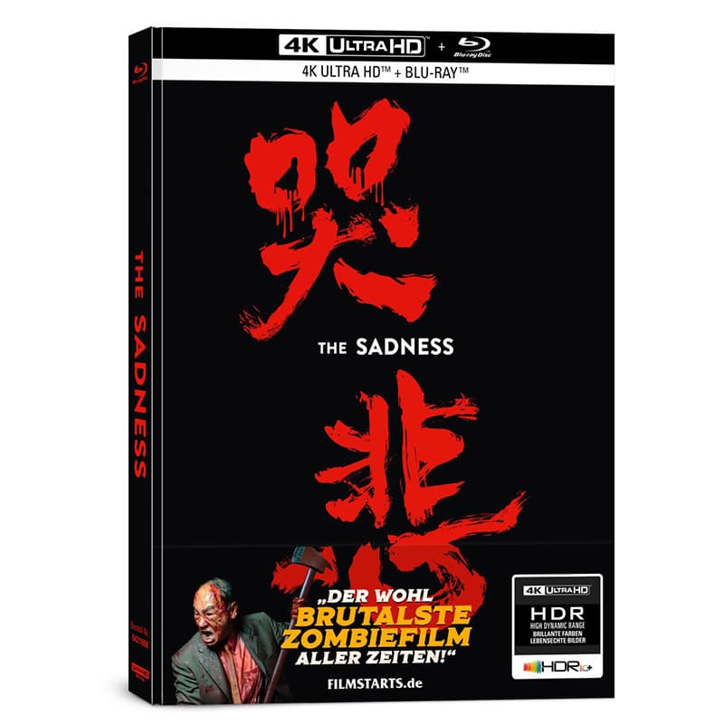 „The Sadness“ im 4K Mediabook für 19,19€ zzgl. VSK
