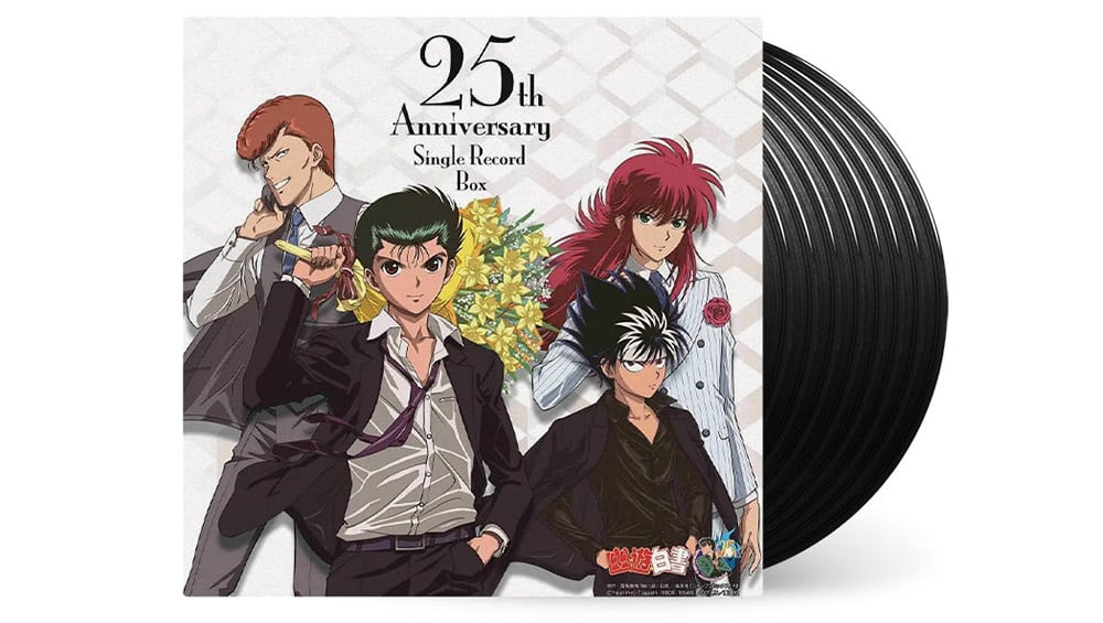 „YuYu Hakusho“ 25th Anniversary Single Records Box ab März 2023 als 30th Anniversary Edition
