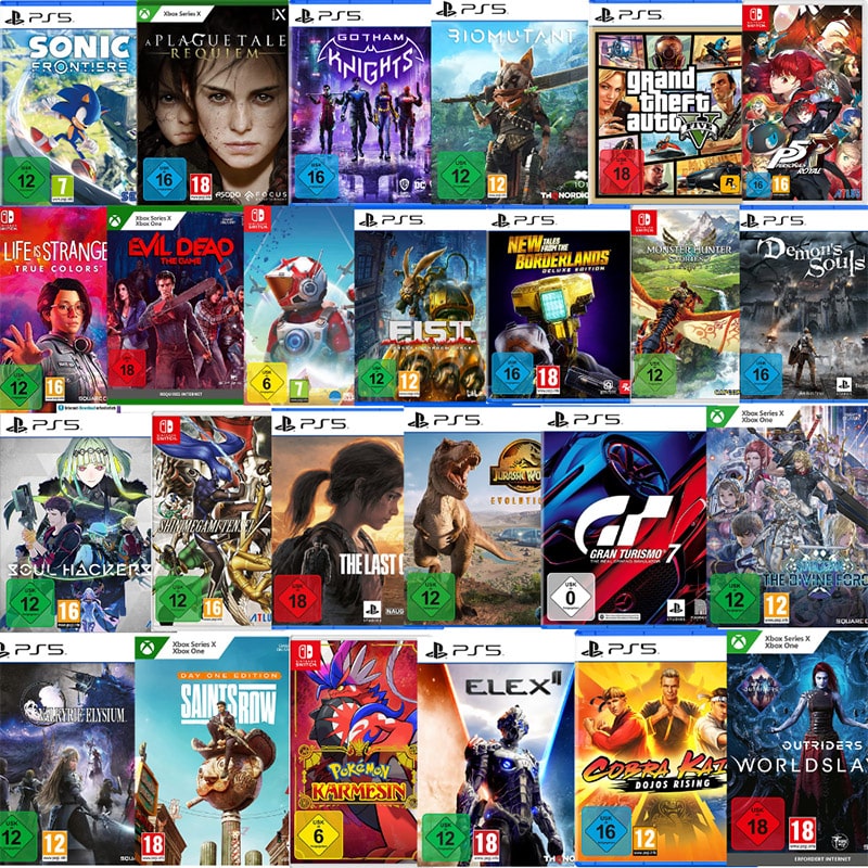 Einige Games reduziert bei Amazon für Playstation 5/4, Xbox Series X/ One & Nintendo Switch – Update8