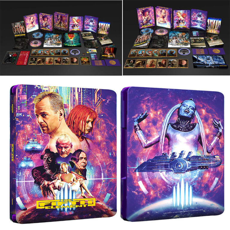 „Das fünfte Element“ ab April 2023 als 4K Collectors Edition, Deluxe Edition & Steelbook (UK)