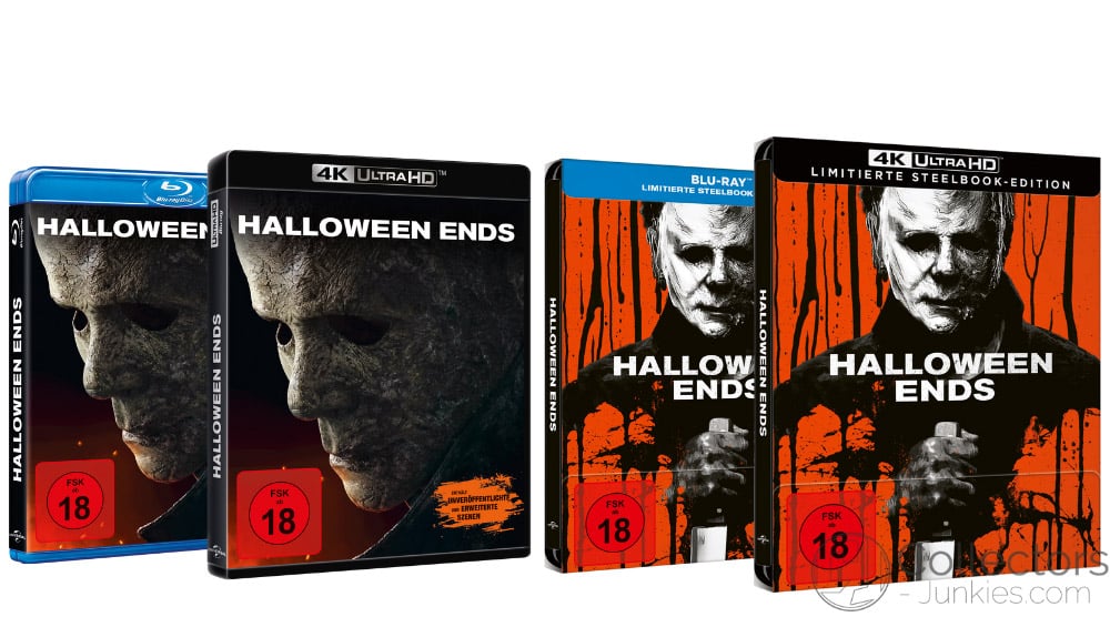 „Halloween Ends“ 4K- & Blu-ray Steelbook & Standard Varianten auf 4K UHD, Blu-ray & DVD – ab Dezember 2022 – Update7