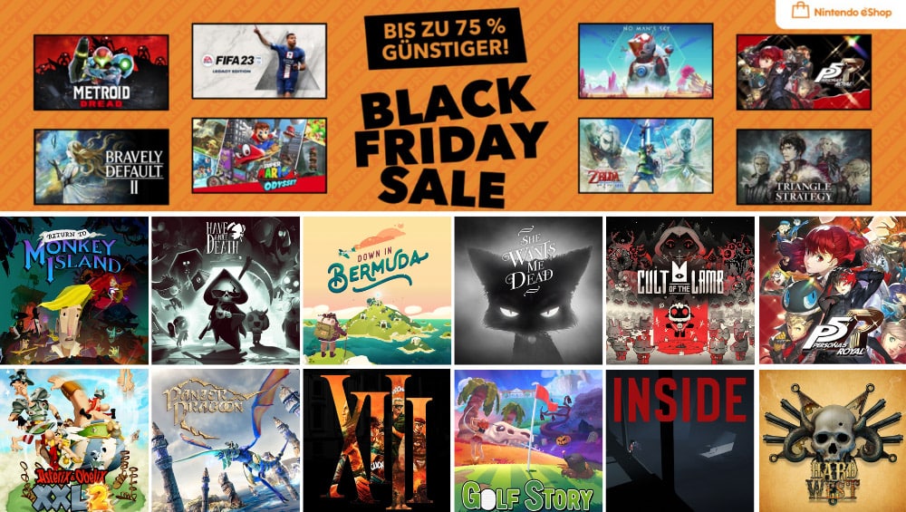 Black Friday Sale im Nintendo eShop