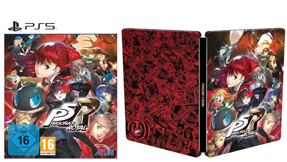 „Persona 5 Royal“ Standard Variante inkl. Steelbook für die Playstation 5 für 43,99€