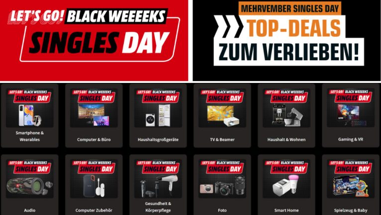 Singles Day Aktion 2022 bei MediaMarkt & Saturn