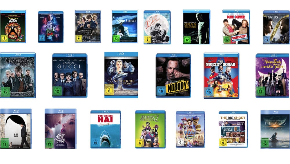 6 Blu-rays für 40€ – Auswahl aus über 200 Titeln – Aktion endet bald