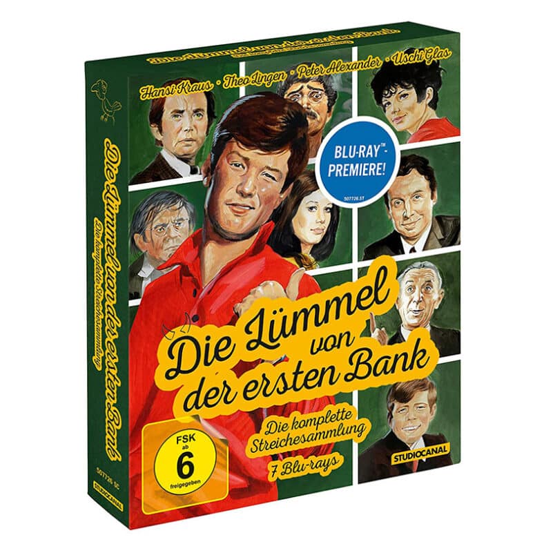 Die Lümmel Von Der Ersten Bank Dvd Box „Die Lümmel von der ersten Bank“ Die komplette Streichesammlung auf Blu