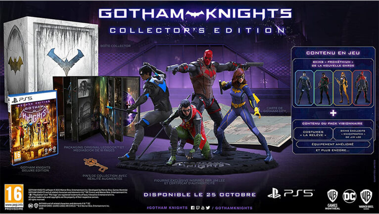 „Gotham Knights“ Collectors Edition für die Playstation 5 für 101,63€