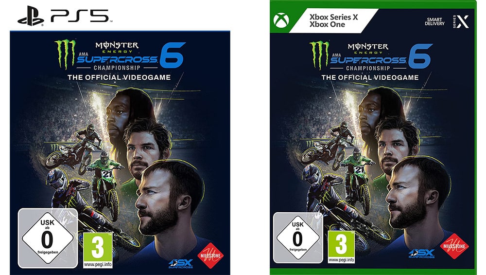 „Monster Energy Supercross – The Official Videogame 6“ ab März 2023 für die Playstation 5/4 & Xbox Series X/ One