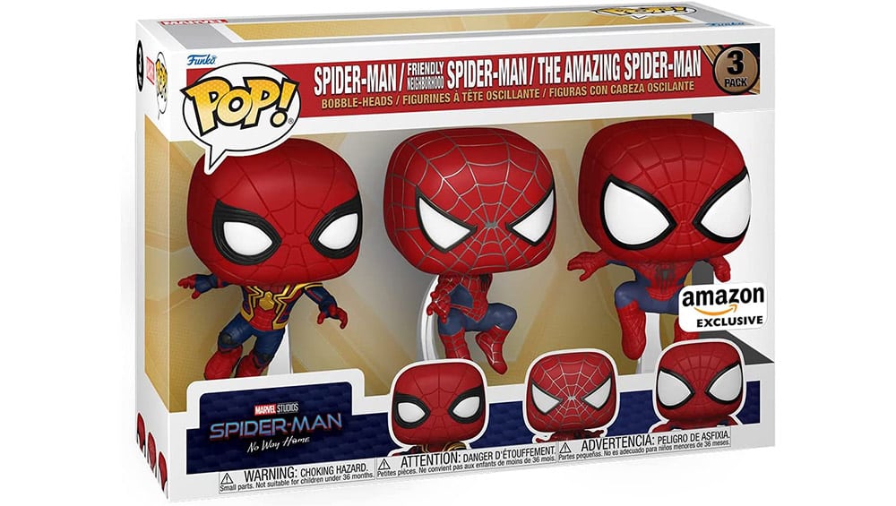 „Spider-Man – No Way Home“ Funko POP! 3er Set ab Februar 2023