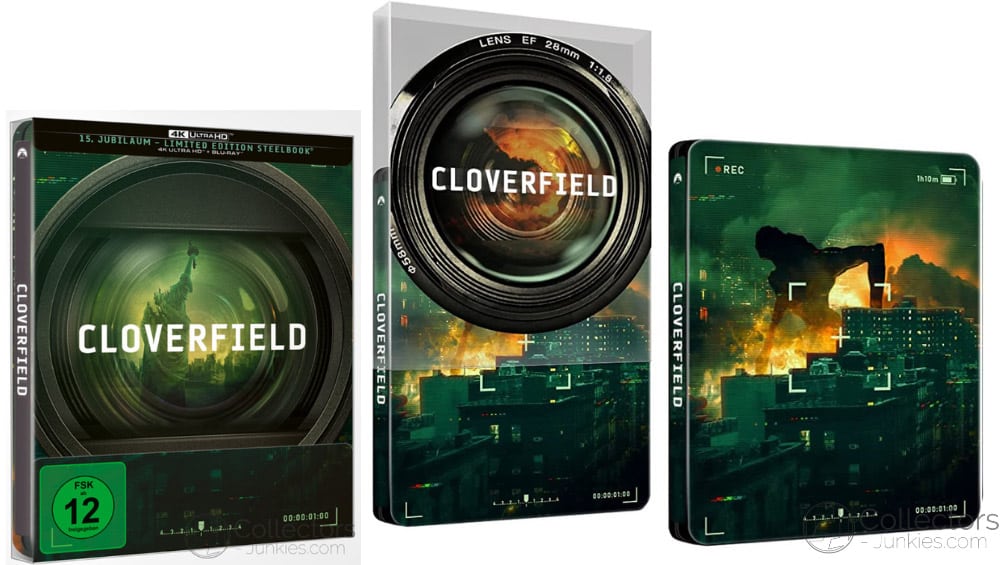 „Cloverfield“ ab Februar 2023 im 4K Steelbook (DE/ FR/ UK) – Update5
