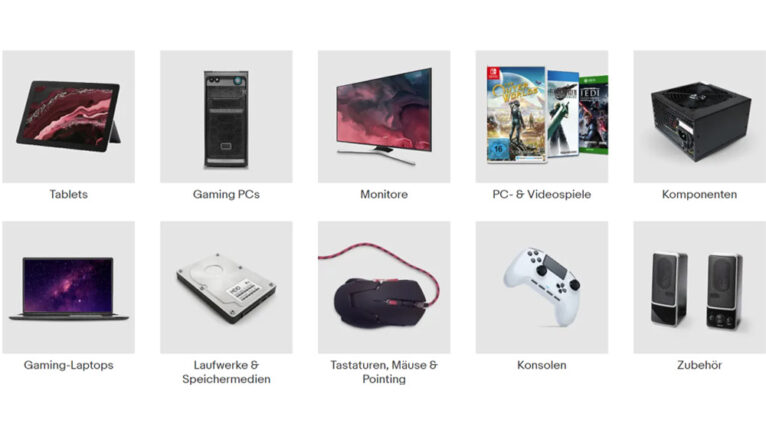Bis zu 10% Rabatt auf ausgesuchte Gaming Artikel auf Ebay