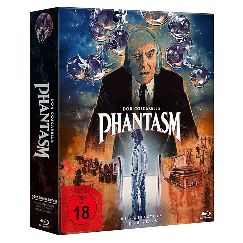 “Phantasm Collection” im Collectionbook im Schuber für 42,27€