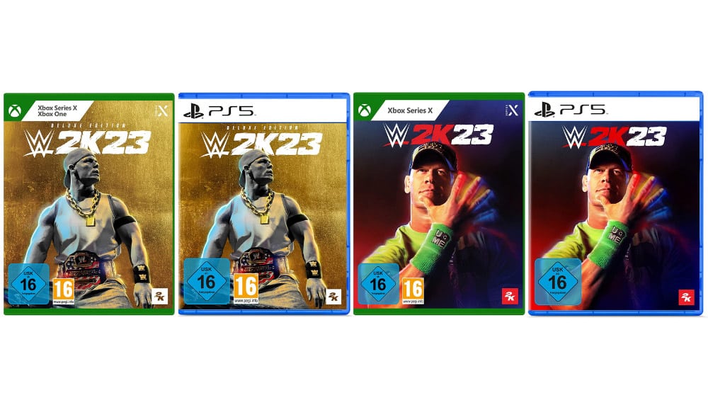 „WWE 2K23“ ab März 2023 als Standard Variante, Deluxe & Icons Edition