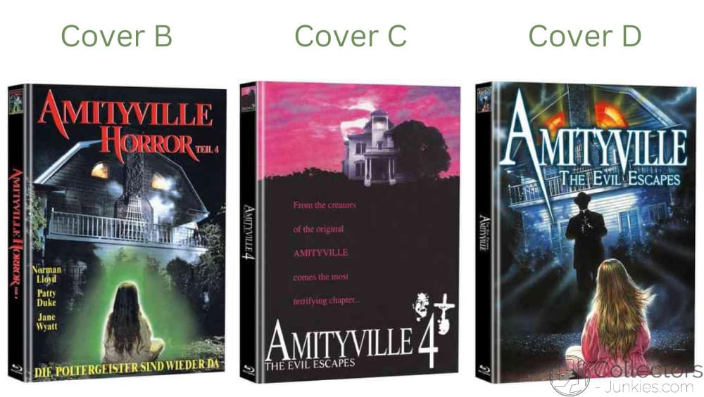 „Amityville Horror 4″ ab März 2023 in 3 weiteren Blu-ray Mediabooks – Update2