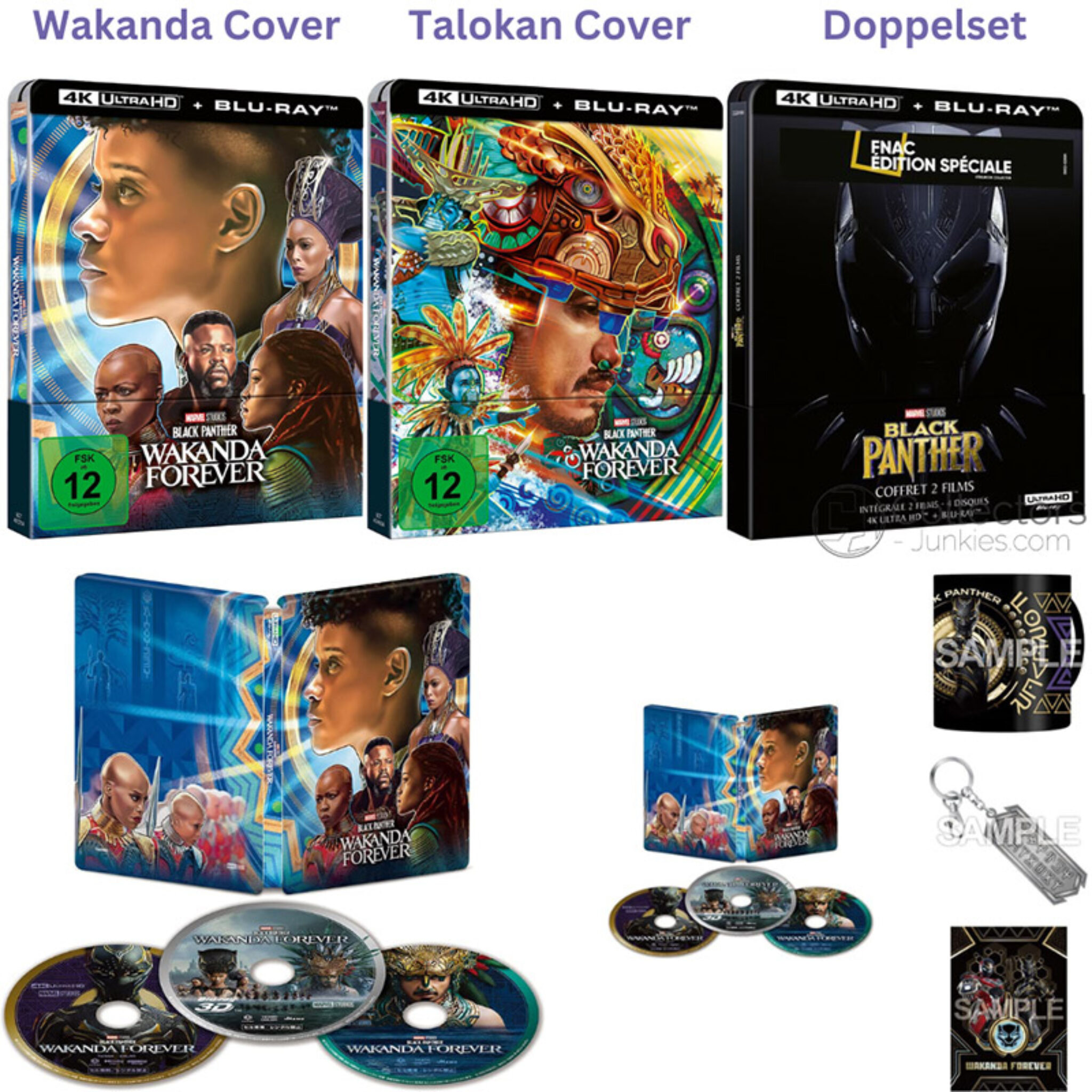 Black Panther Wakanda Forever In 2 4k Steelbooks And Standard Varianten Ab März 2023 3d