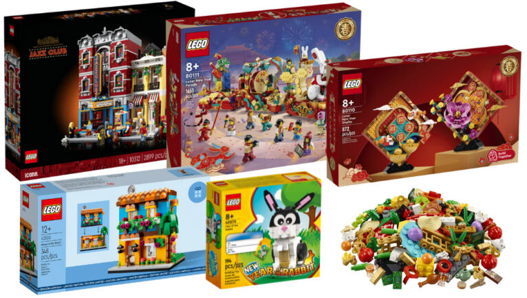 LEGO Sets zum Mondneujahr & Gratisbeigaben
