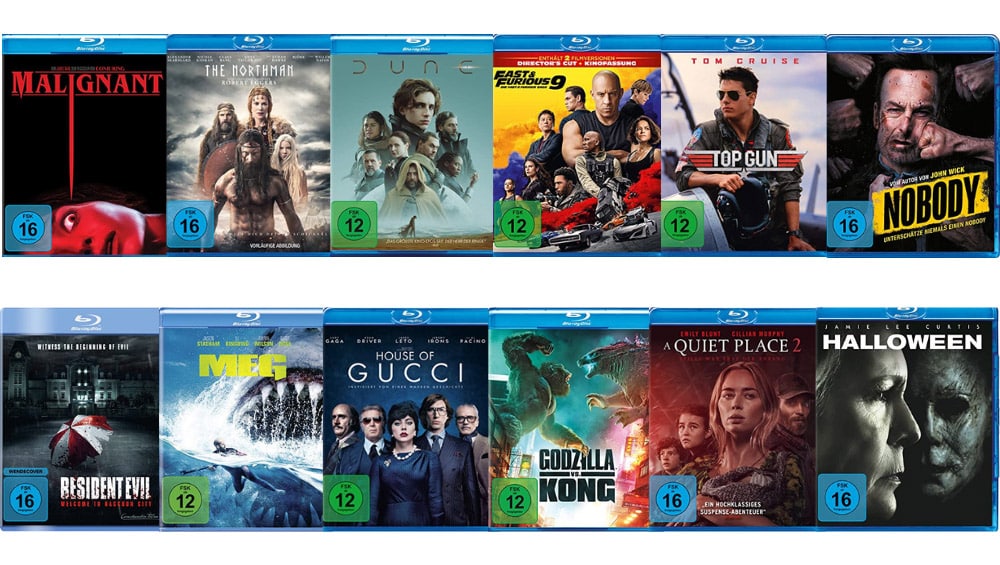 6 Blu-rays für 40€ – Auswahl aus über 500 Titeln – Aktion endet bald