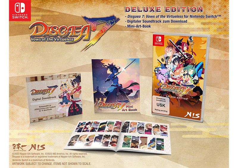 „Disgaea 7: Vows of the Virtueless“ ab November 2023 als Deluxe Edition & Limited Edition – Update2