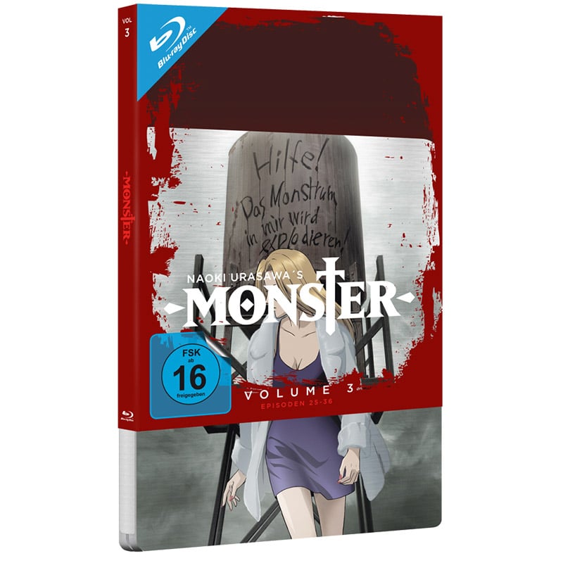 „Monster (2004)“ Vol. 3 ab Juni 2023 im Steelbook auf Blu-ray & DVD – Update