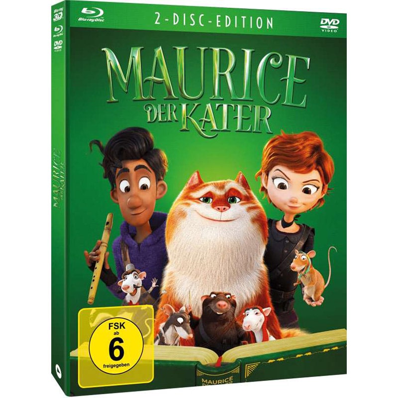„Maurice der Kater“ ab August 2023 im Blu-ray Mediabook & Standard Varianten