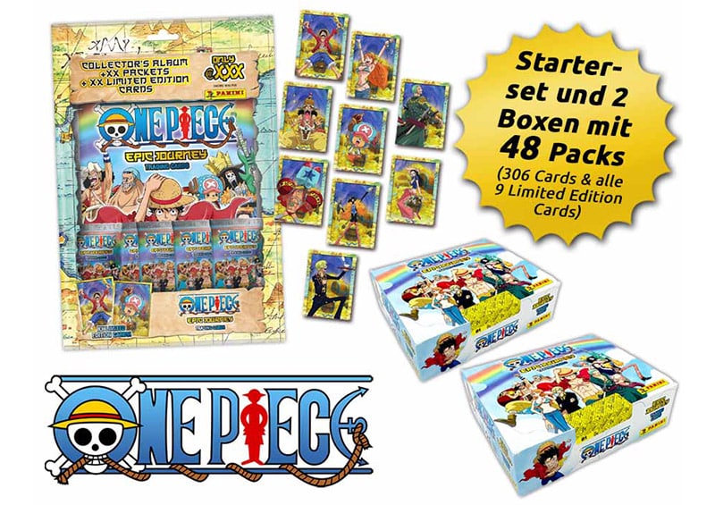 One Piece Trading Cards ab sofort in verschiedenen Bundles verfügbar
