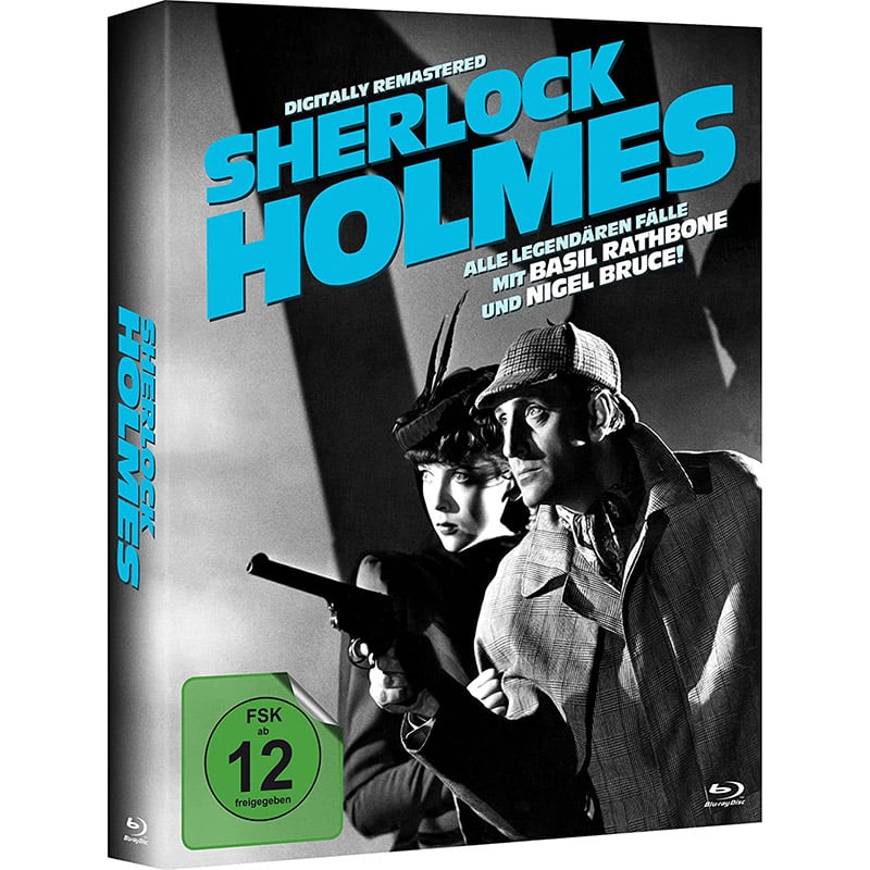 „Sherlock Holmes 14-Film Edition“ ab Mai 2023 auf Blu-ray