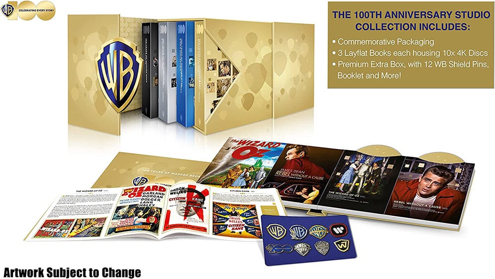 Warner Bros. 100th Anniversary Studio 4K Collection ab September 2023