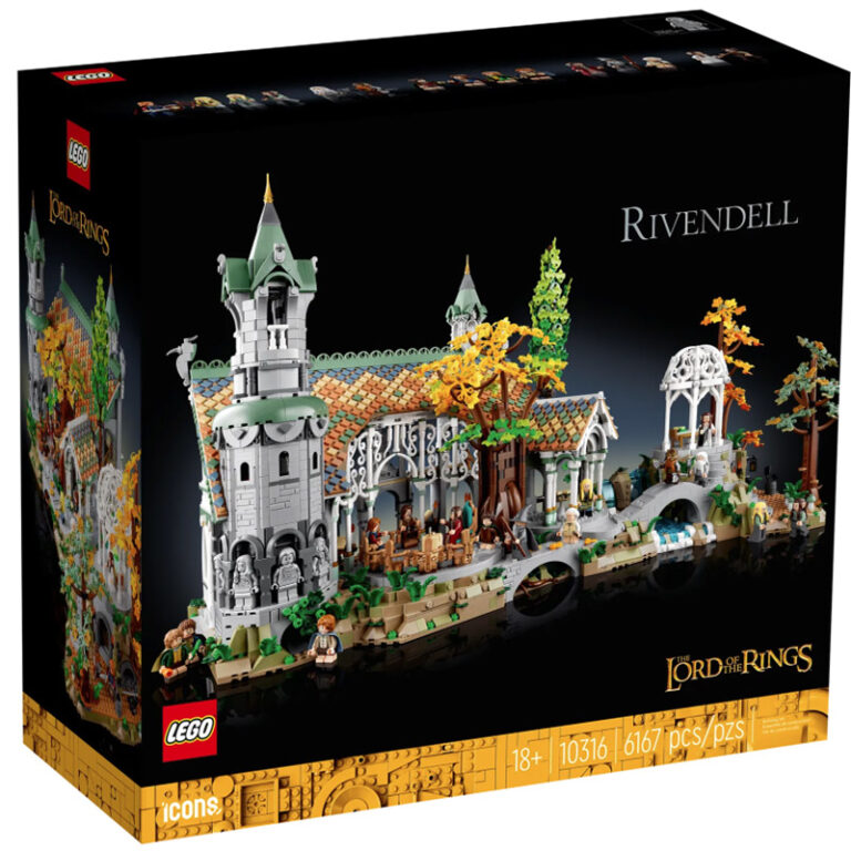 LEGO „Der Herr der Ringe“ Bruchtal Bauset #10316 für 375,99€
