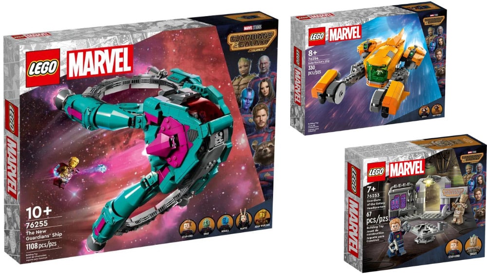 3 LEGO „Guardians of the Galaxy Vol. 3“ Sets ab April 2023