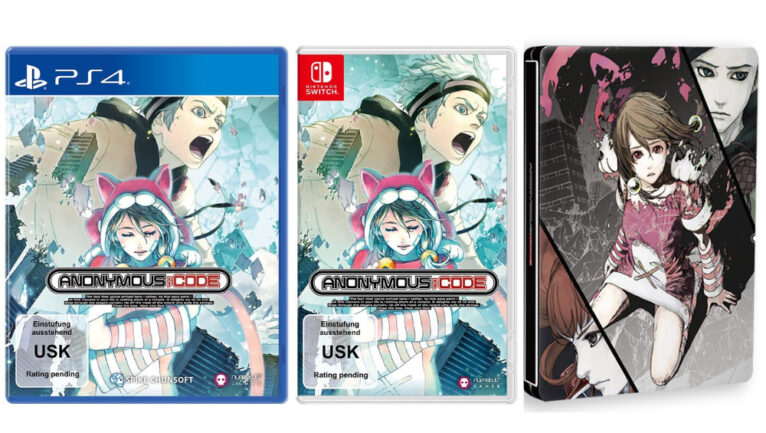 "Anonymous,Code" Launch Edition inkl. Steelbook für die Nintendo Switch ...