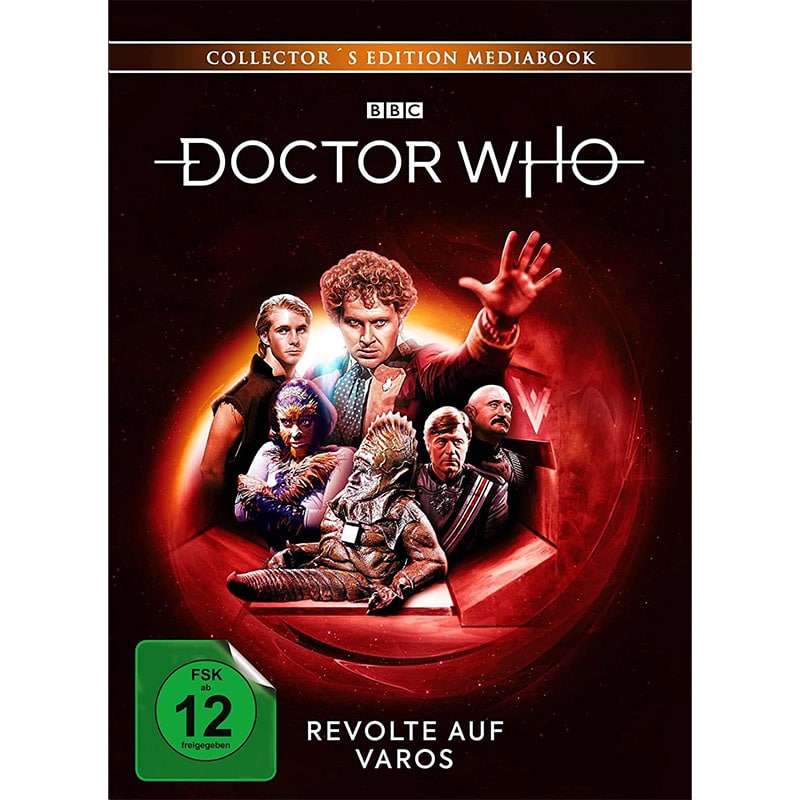 „Doctor Who – Sechster Doktor – Revolte auf Varos“ ab Mai 2023 im Blu-ray Mediabook