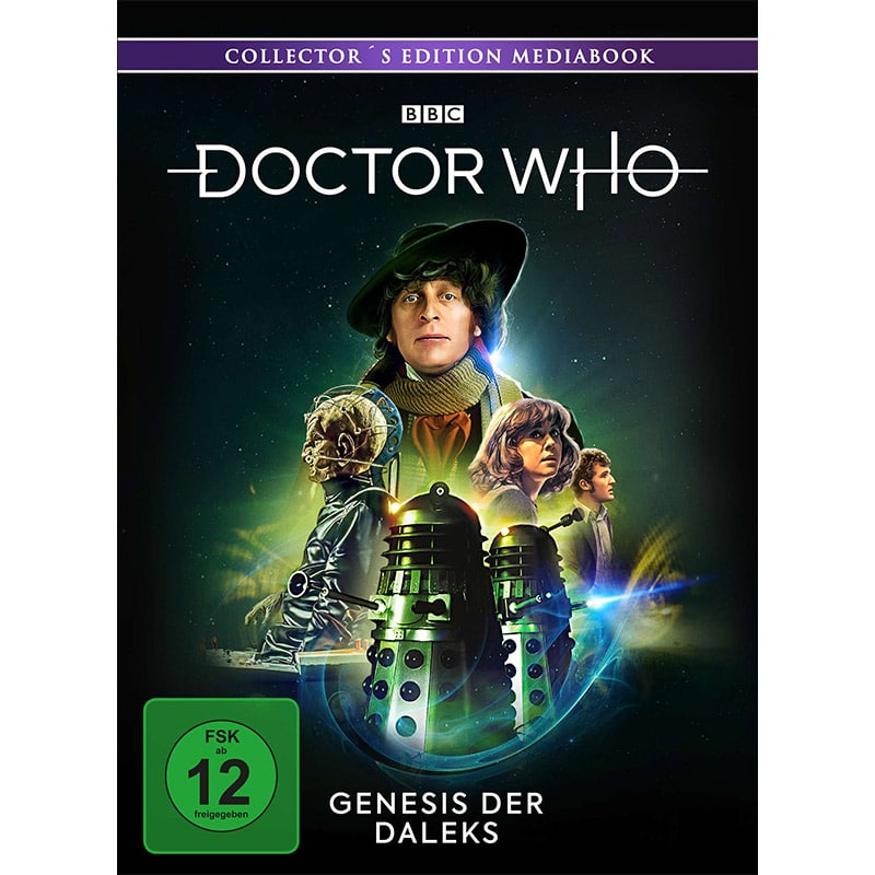 „Doctor Who – Vierter Doktor: Genesis der Daleks“ ab Juni 2023 im Blu-ray Mediabook – Update