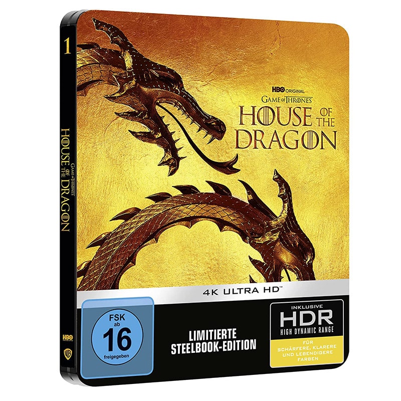 „House of the Dragon“ Staffel 1 im 4K Steelbook für 44,99€