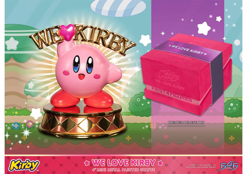 „Kirby – We Love Kirby“ 10 cm DieCast Statue ab 3. Quartal 2023