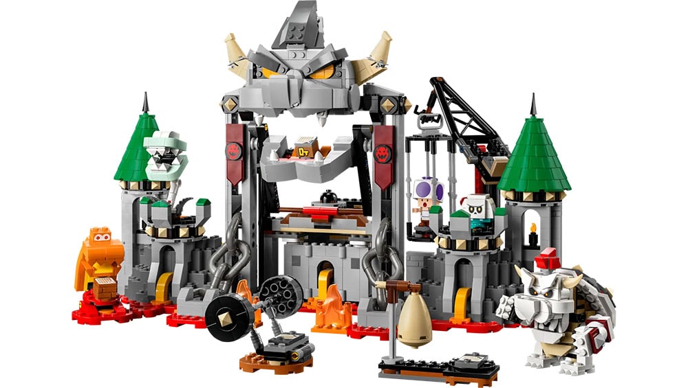 LEGO Knochen-Bowsers Festungsschlacht – Erweiterungsset ab August 2023
