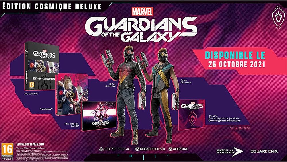 “Marvel Guardians of the Galaxy” Cosmic Deluxe Edition für die Xbox Series X/ One für 22,81€