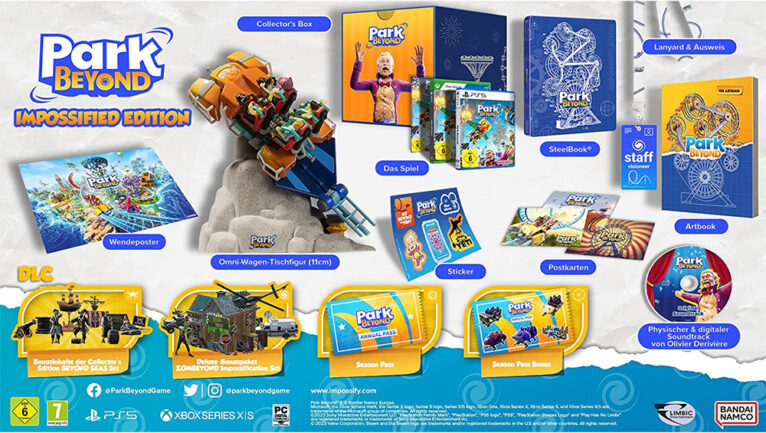 „Park Beyond“ Impossified Collectors Edition & Standard Variante ab Juni 2023 – Update