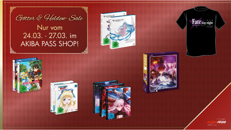 März Sale im Akiba Pass Shop