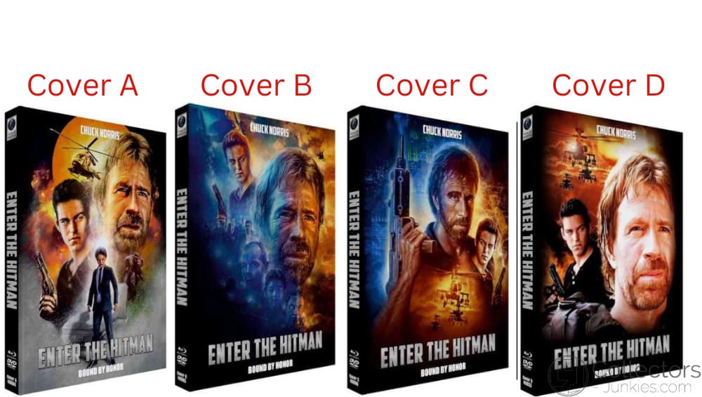 „Enter the Hitman“ ab April 2023 in 4 Blu-ray Mediabooks – Update