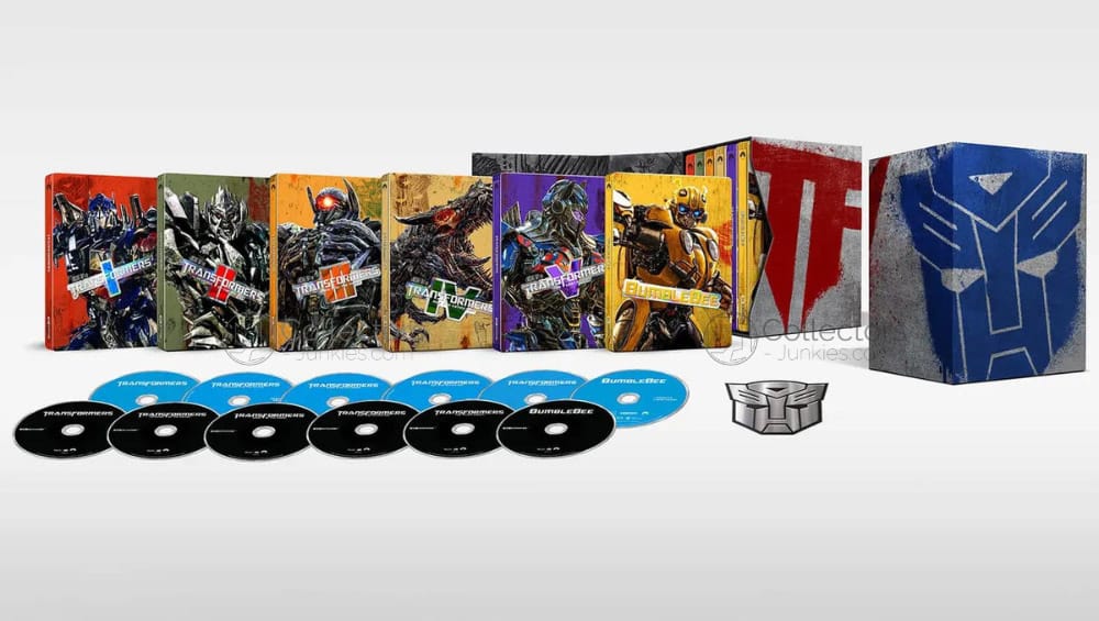 „Transformers“ 6-Film 4K Steelbook Collection für 117,80€ | 87,37€ in Italien