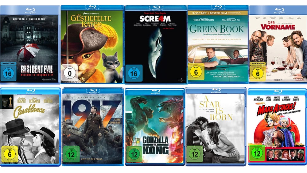 Zweite „6 Blu-rays für 30€“ Aktion – Auswahl aus über 500 Titeln – Aktion endet bald