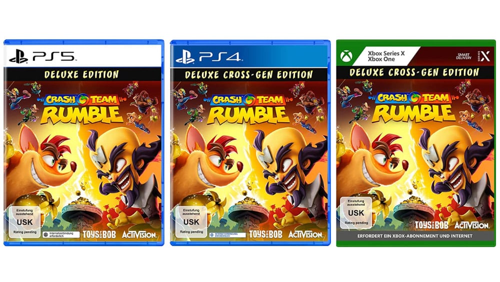 „Crash Team Rumble“ Deluxe Edition ab Juni 2023 für die Playstation 5/4 & Xbox Series X/ One – Update3