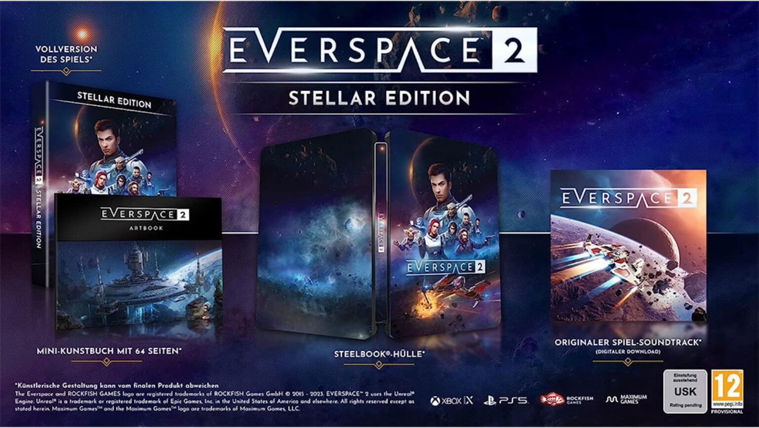 Everspace Galactic Edition PS4 - Édition Limitée #168 - Neuf Scellé