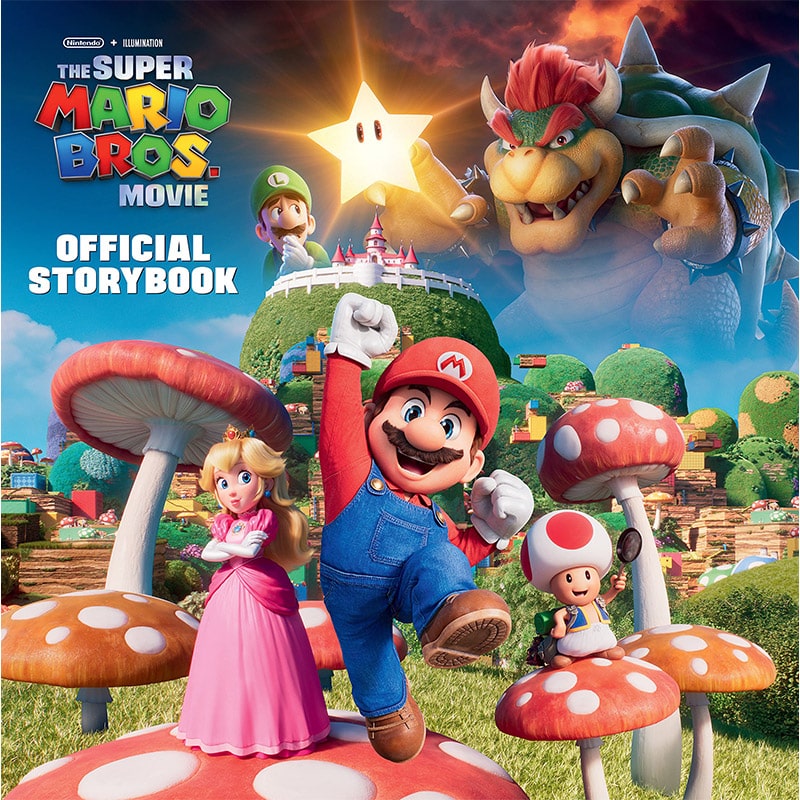 "The Super Mario Bros. Movie" Official Storybook, Malbuch & weitere ab